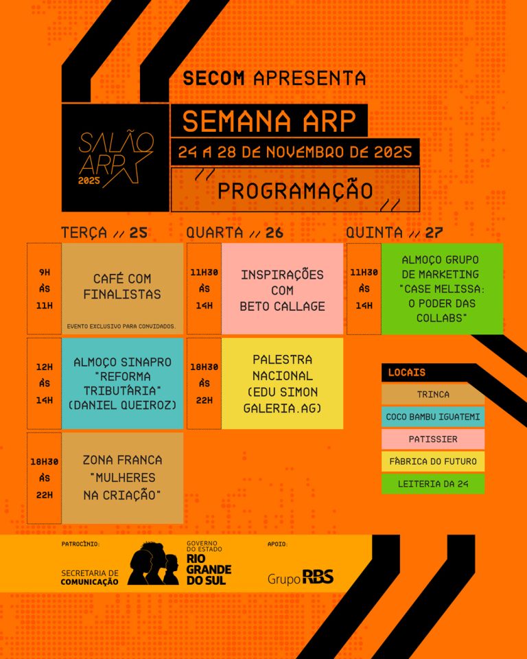 Salão ARP divulga finalistas de 2025 e outros artigos da semana – 19.11.2025