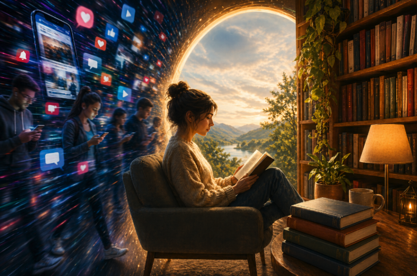 Qual o papel dos livros na era da economia da atenção? – 27.04.2026