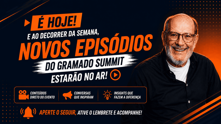 Hoje vai ao ar o videocast da Coluna do Nenê no Gramado Summit! – 18.05.2026