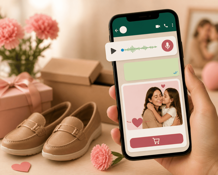 Usaflex transforma áudio de WhatsApp em ação de Dia das Mães – 05.05.2026