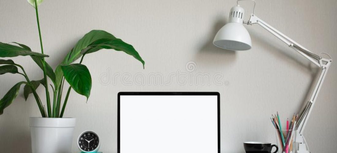 modern-work-table-blank-computer-laptop-accessories-home-office-studio-freelance-designer-blogger-concepts-ideas-134179011